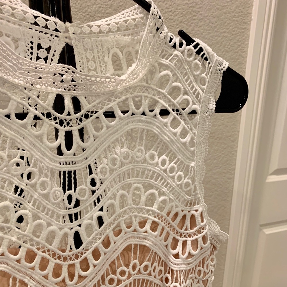 Vici Crochet Lace Midi Dress - Picture 6 of 8